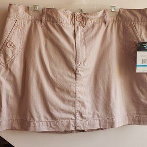 French Cuff Light Pink Casual Skort - Size 16